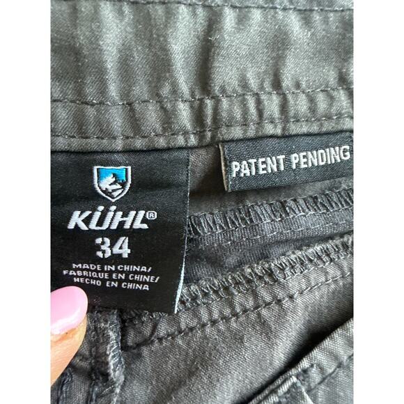 Kuhl Radikl Hiking Shorts Mens Size 34 Gray 10” Performance Stretch UPF 50+ - Picture 7 of 10